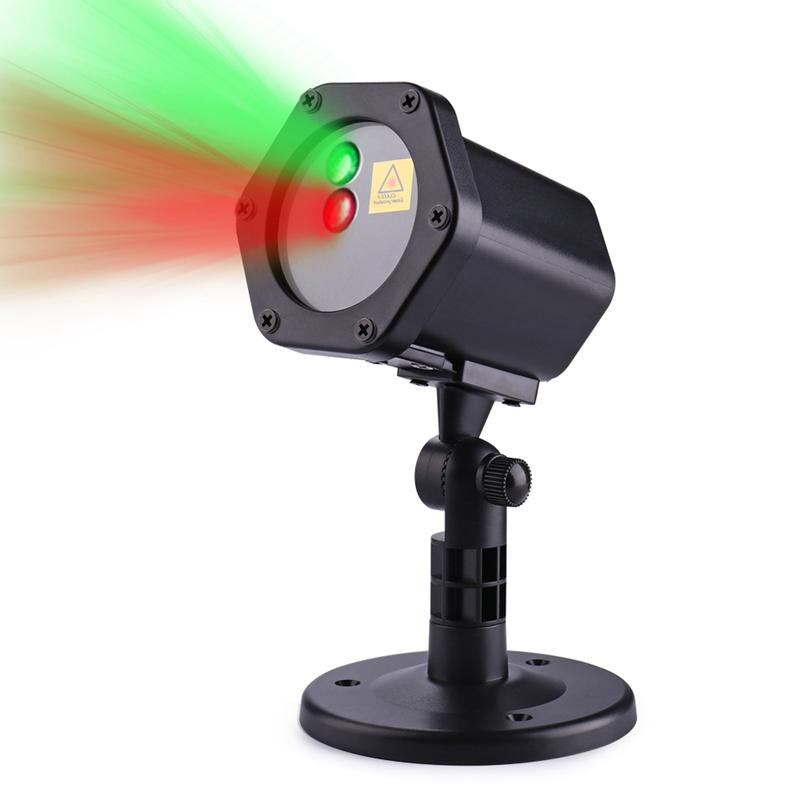 Lawn Lamps Outdoor RGB Remote Static Star Dots Laser Projector Light IP65 Garden Waterproof Holiday Christmas