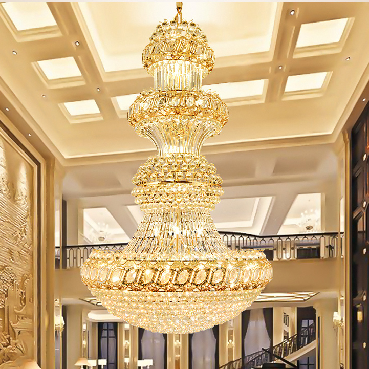 LED American Modern Crystal Chandelier Lights Fixture Big European Chandeliers Hotel Lobby Hall Home Indoor Lighting Dia 80cm/100cm/120cm

Modern American LED crystal chandelier lighting fixture, large European-style chandeliers for hotel lobbies, halls, and home interiors, available in 80cm/100cm/120cm diameters