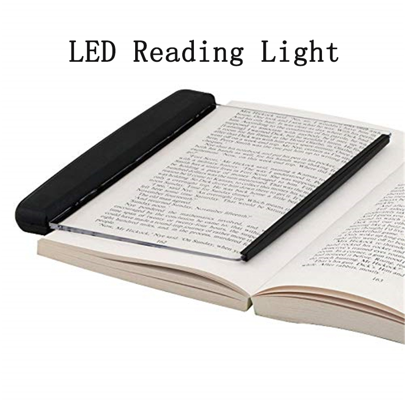 LED Book Light for Reading - Portable Flat Panel Night Light, Ideal for Home, Kids' Bedroom, and Desk Use