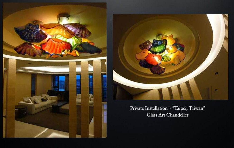 LED Chandelier Plates Lamp European Glass Chandeliers Lighting Customized Colored Pendant Lamps for Hotel Lobby Home Decor

European glass chandelier plates with customizable colored pendant lighting for hotel lobbies and home decoration