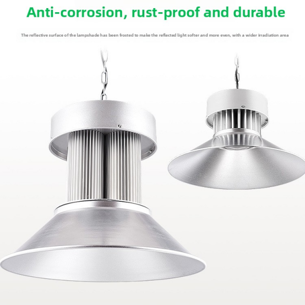 LED High Bay Light for Industrial Warehouses, High-Efficiency Hanging Fixture for Factories, Workshops, and Gyms