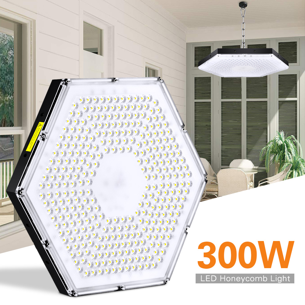 LED High Bay Lights for garages, warehouses, factory workshops, logistics centers, supermarkets, stadiums, gardens, and corridor lighting