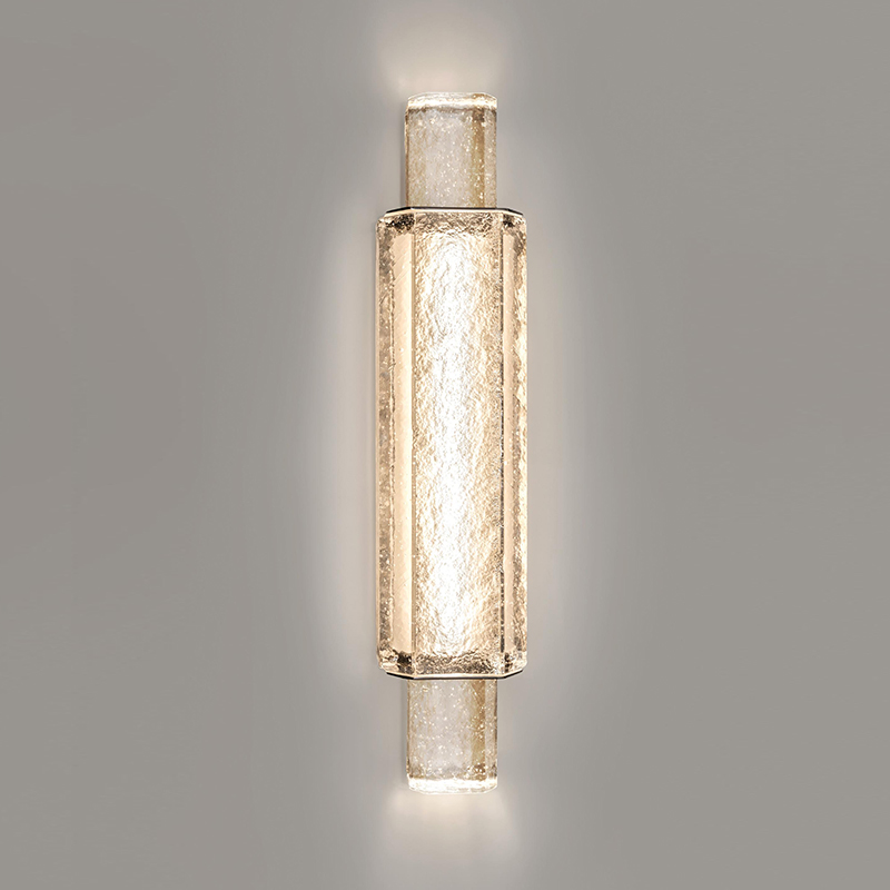 LED Indoor Crystal Wall Lamps for Luxury Home Decor in Living Rooms, Bedrooms, and Bathrooms