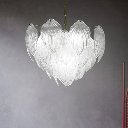 LED Modern Glass Leaf Chandeliers Lighting Fixture American Leaves Chandelier Home Indoor Lighting Dining Room Bed Living Room Hanging Lamps

Modern LED chandeliers with glass leaf designs for indoor lighting in dining rooms, bedrooms, and living spaces