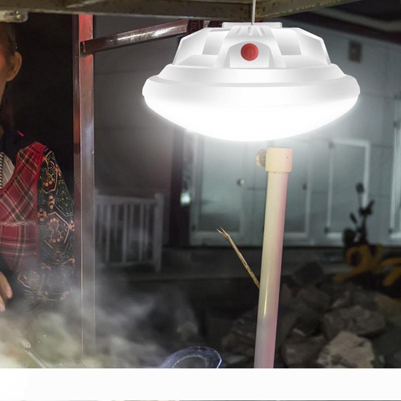 LED rechargeable energy-saving bulb for outdoor, camping, emergency, hiking, and fishing use