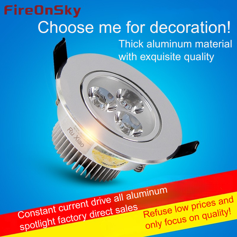 LED spotlights, recessed ceiling downlights, 3W, 5W, 7W, 12W, 7.5cm living room recessed lights, RGB adjustable downlights-SD