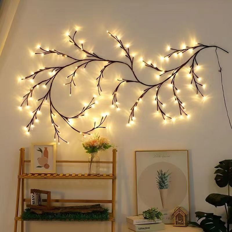 LED vine string lights  
tree branch lights  
wall decoration lights  
room arrangement mood lights  
vine-shaped lanterns