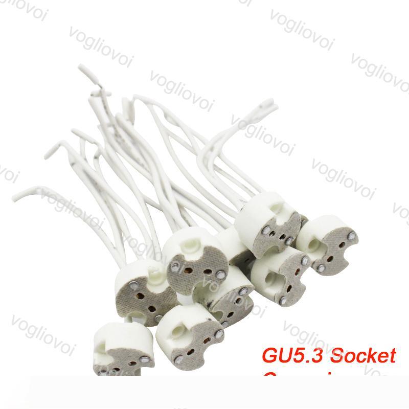 LED Wire 150mm Connector for MR16, MR11, G4, GX53, and GU5.3 LED and Halogen Bulb Sockets, Holders, and Adapters