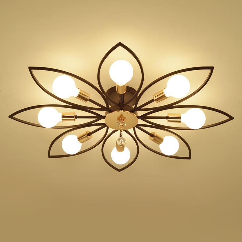 Living Room Light Modern Crystal Lamp Simple led Ceiling Lamps Round Hall Bedroom Black Ceiling Lights Restaurant Flush Mount

Modern crystal LED ceiling lamp for living rooms, bedrooms, and restaurants with a sleek black round design