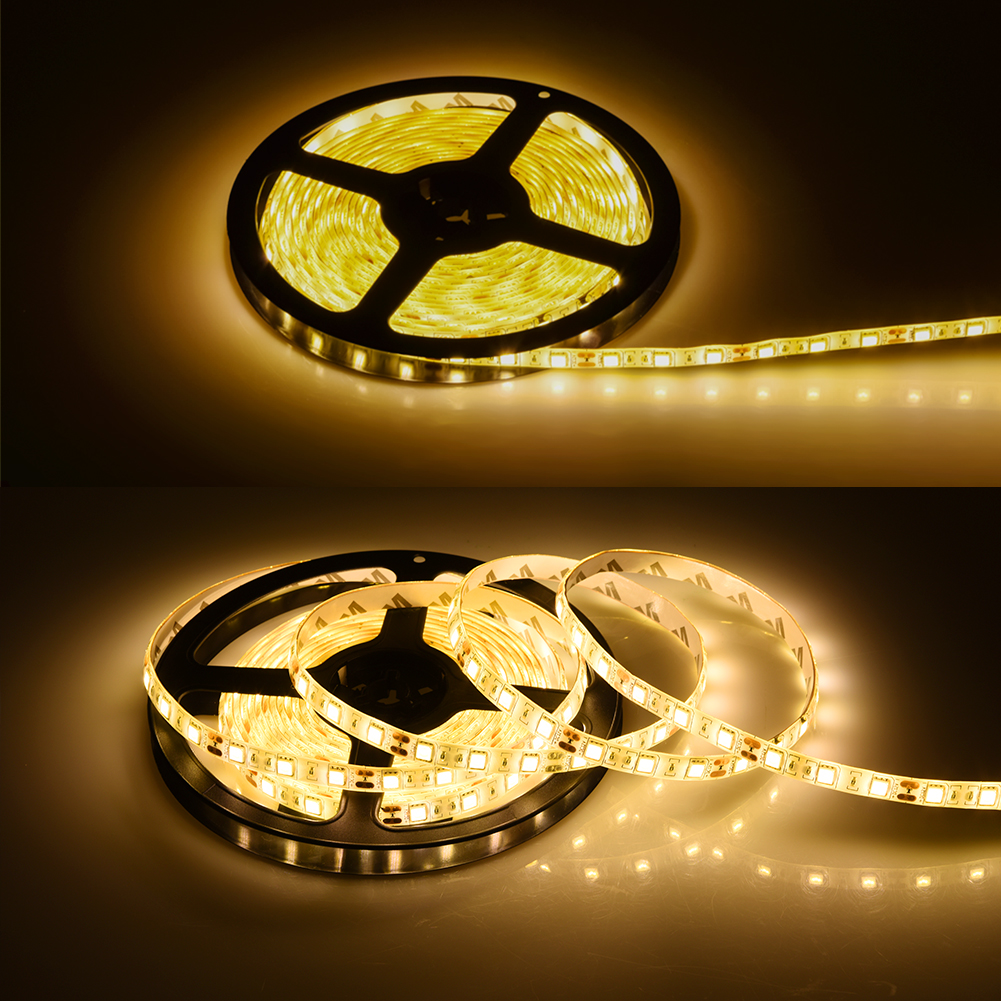 Low-voltage 5050 LED strip with 60 beads per meter, 12V epoxy waterproof lighting