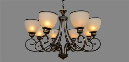 LRE035-CE/UL Certificate American Country Pendant Light Art and Creative Design Lightings Modern European Wrought Iron Chandelier