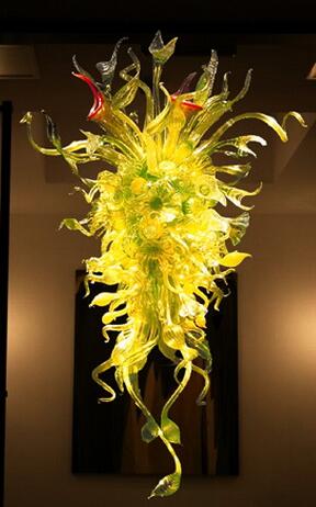 Luxurious Italian Murano-glass chandeliers with hand-blown glass and LED lighting for elegant home decor