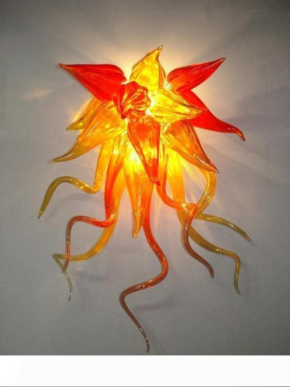 Miniature affordable handcrafted glass wall sconces with modern crystal design and CE/UL certification