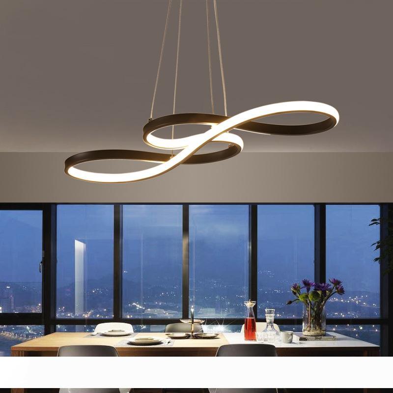 Minimalist DIY hanging LED pendant lights for modern dining and bar areas