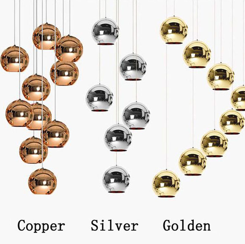 Modern Art Glass Ball Lamp for stylish cafes, stores, clubs, and bars as an elegant indoor pendant light