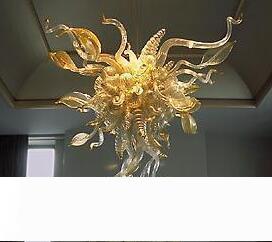 Modern Art Glass Chandelier Ceiling Lamp Antique Murano Blown Glass Pendant Lights Glass Lampshade Loft Pendant Lamps LED Lighting Fixtures