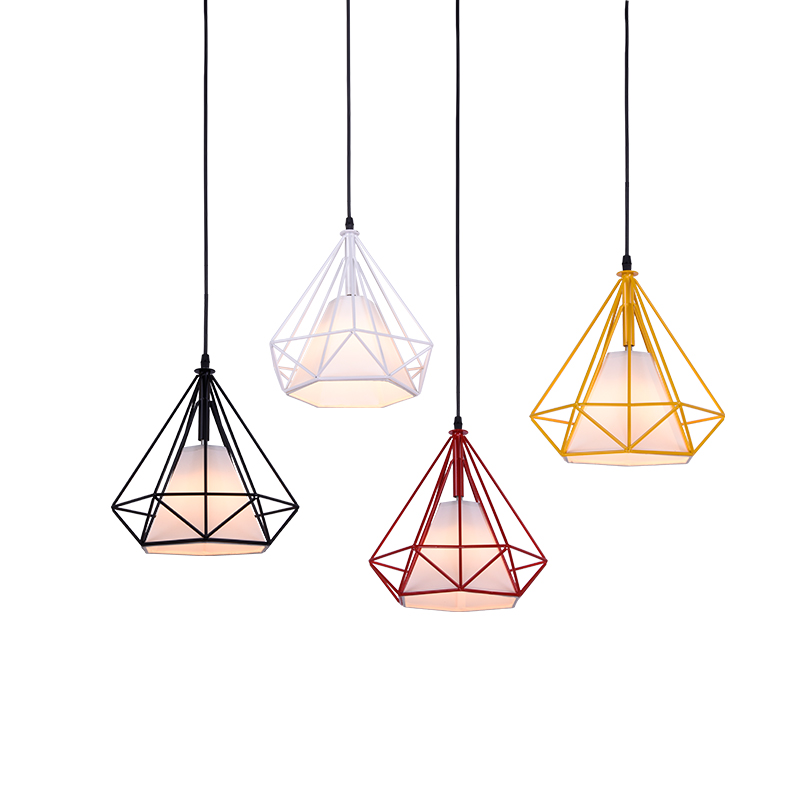 Modern colorful macaron pendant lights for kids' rooms, bedrooms, or restaurants