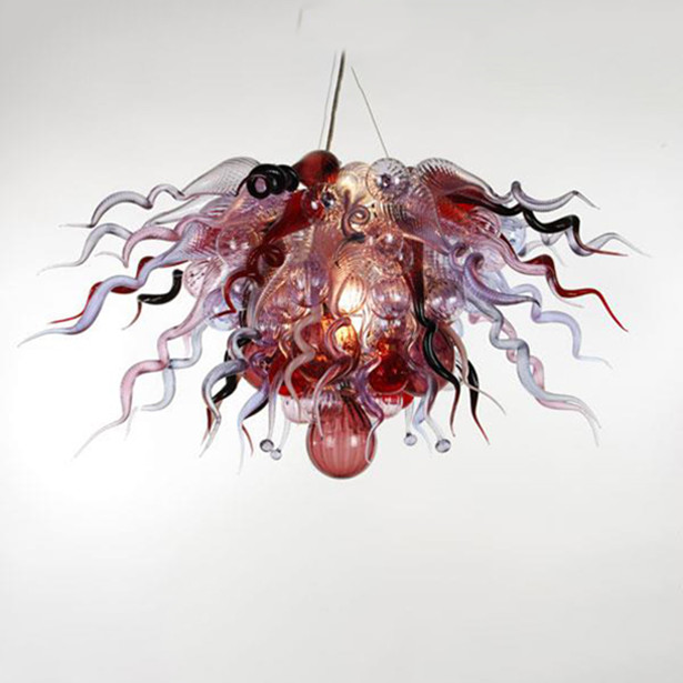 Modern crystal chandelier lighting fixtures with hanging chain design for living spaces and staircases