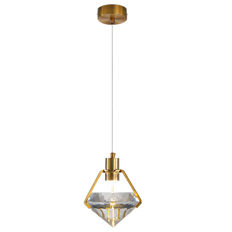 Modern gold wrought iron pendant lighting for dining rooms, bedrooms, and foyers
