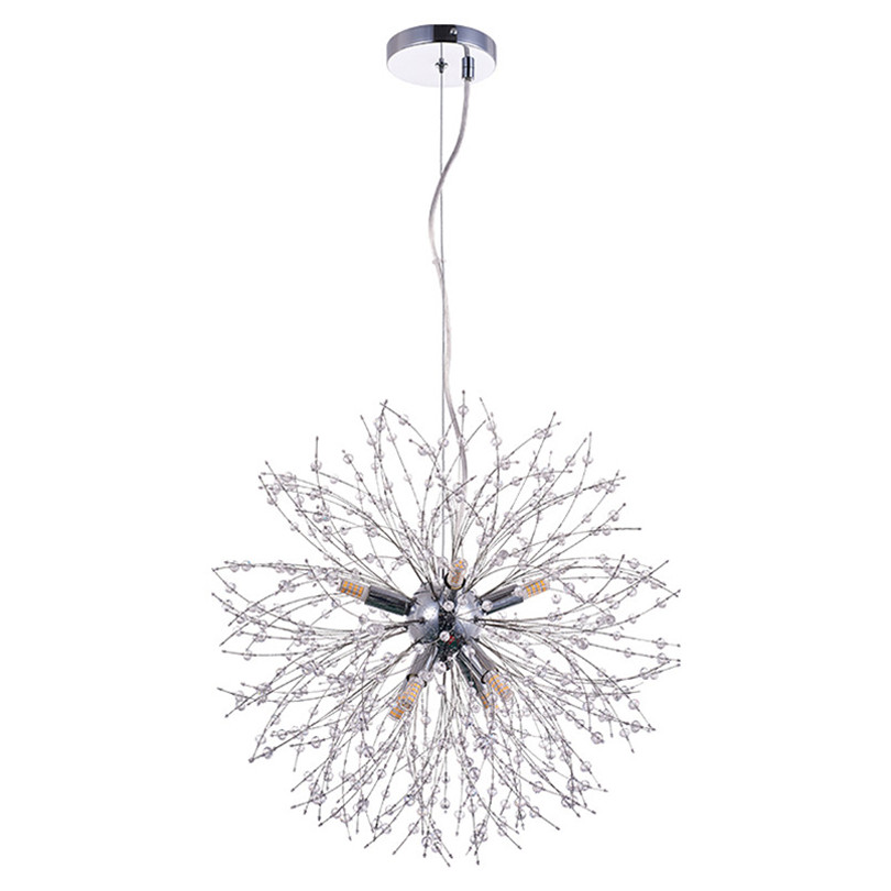 Modern handmade chandelier with chain pendant, energy-efficient lighting for living spaces and bedrooms