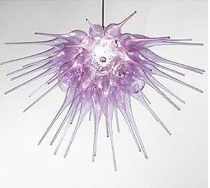 Modern indoor pendant lights featuring Italian crystal chandeliers with LED bulbs and handcrafted Murano glass shades
