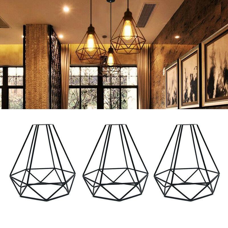 Modern LED and vintage industrial ceiling shades for stylish living rooms, kitchens, and home decor