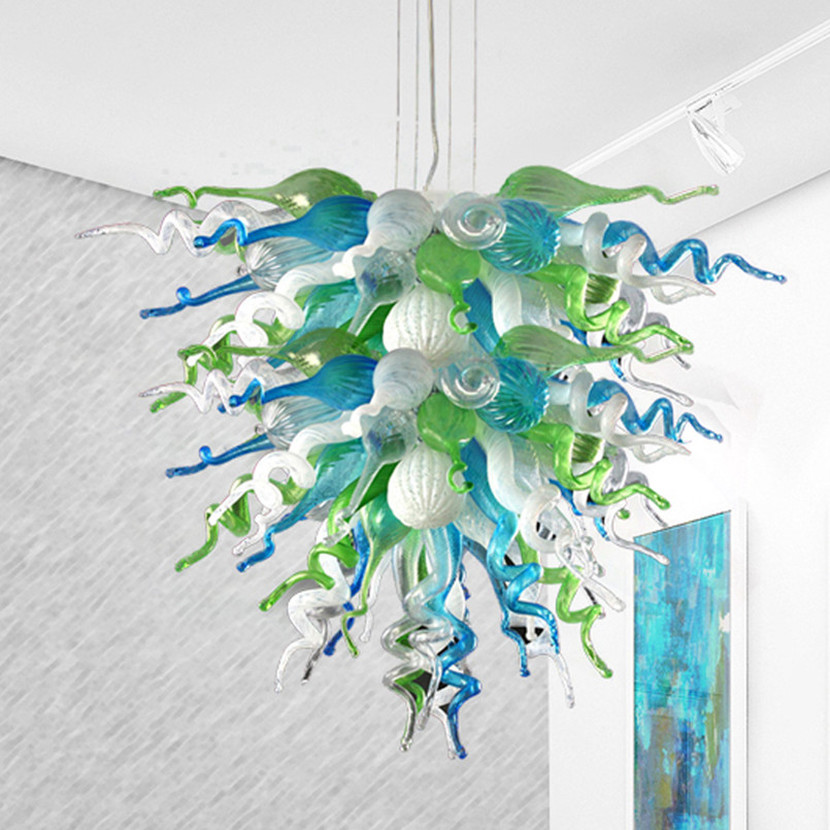 Modern LED pendant lights for living spaces, bars, and shops with multi-color decor options