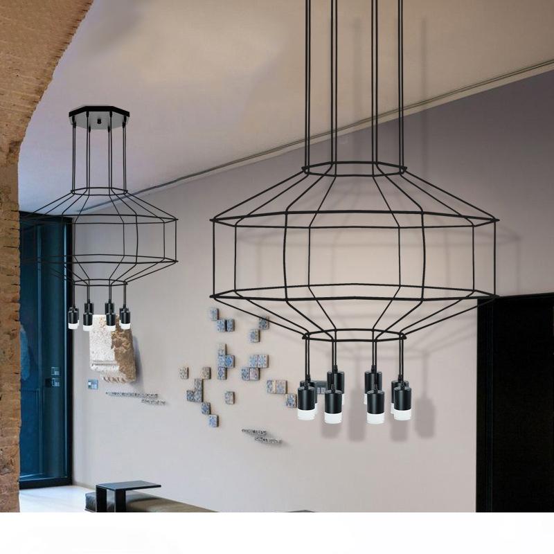 Modern minimalist plug-in pendant lights with long cords for dining rooms, living spaces, and restaurants
