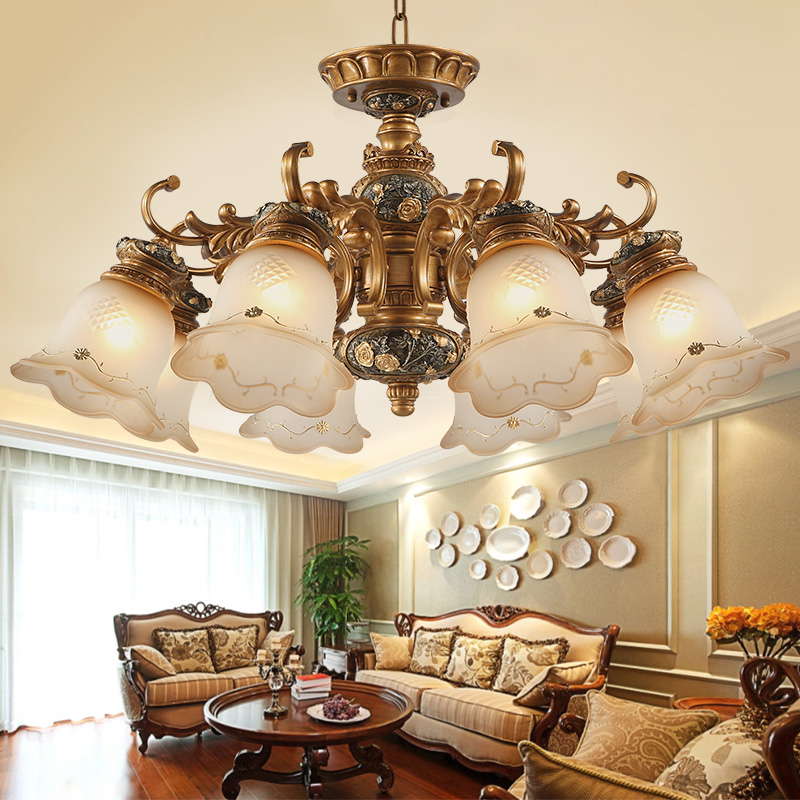 Modern pendant lights for living rooms, vintage chandeliers for restaurants, and creative resin ceiling lamps for bedrooms