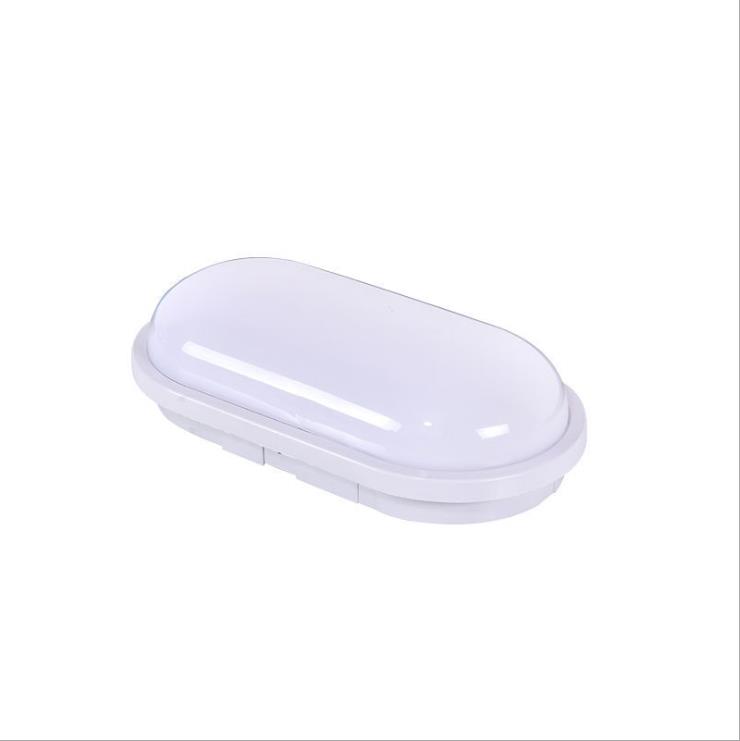 Modern waterproof LED ceiling and wall lamp for moisture-resistant outdoor and indoor spaces like bathrooms, corridors, and cold storage