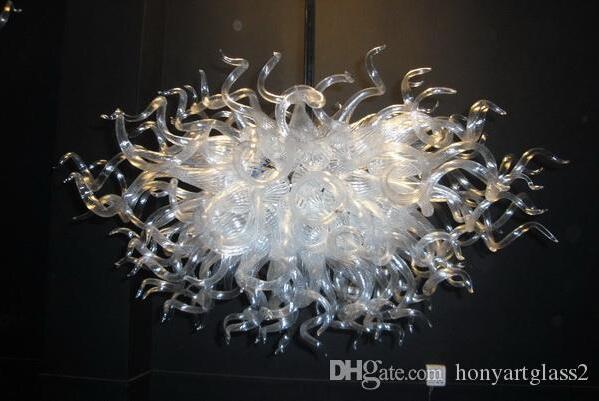 Murano modern crystal LED chandelier for dining rooms with blown glass and 110-240V AC power