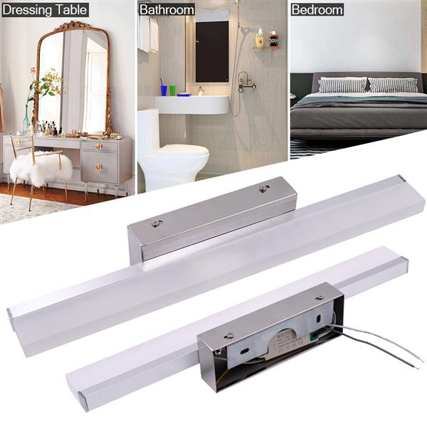 New 16W 120CM smart bathroom light bar with high brightness, premium silver white lighting