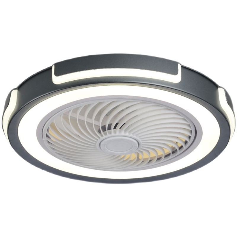 New contemporary ceiling fans with integrated lighting for living and dining rooms, featuring ultra-thin, minimalist designs suitable for bedrooms and restaurants