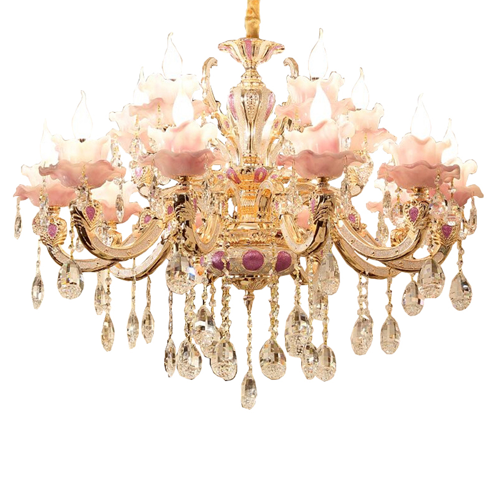 New Golden Crystal Chandelier Lighting Luxury Villa Living Dining Room Decoration Chandelier Creative Purple Bedroom led Pendant Lamps Sitting

Elegant golden crystal chandelier lighting for luxurious villa living and dining spaces, featuring creative purple LED pendant lamps for bedroom and sitting areas