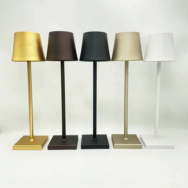 New Hotel Cordless Usb Rechargeable Table Lamp Touch Switch Table Lamp for Bedroom Hotel Living Room Restaurant Z251014