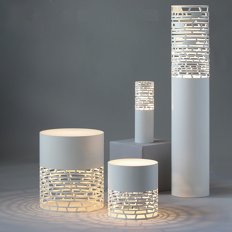 New LED modern art table and bedside lamp for bedroom and living room lighting