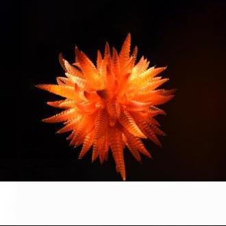 New orange glass horn-shaped Murano chandelier for home decor on sale