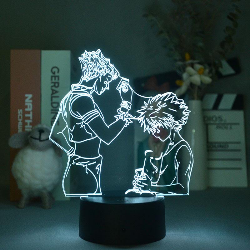 Night Lights X Hisoka And Killua Zoldyck 3D LED Illusion Light Anime Lamp For Bedroom Decor Kids Birthday Gift Art Manga

Hisoka and Killua Zoldyck 3D LED anime night light for bedroom decoration a...