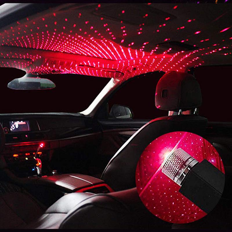Night Lights ZK20 Star Projector Light USB Car Atmosphere Lamp Adjustable Flexible Home Ceiling Decoration Celebration Parties