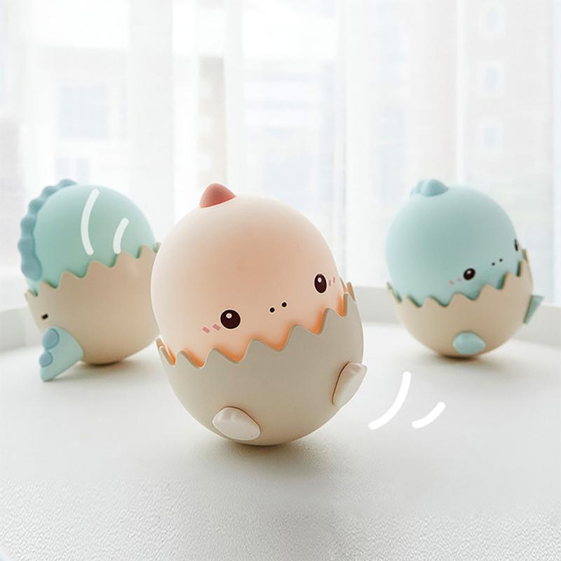 Nighttime Dinosaur Lamp with USB Recharge and Soft Silicone Design for Bedroom Decor