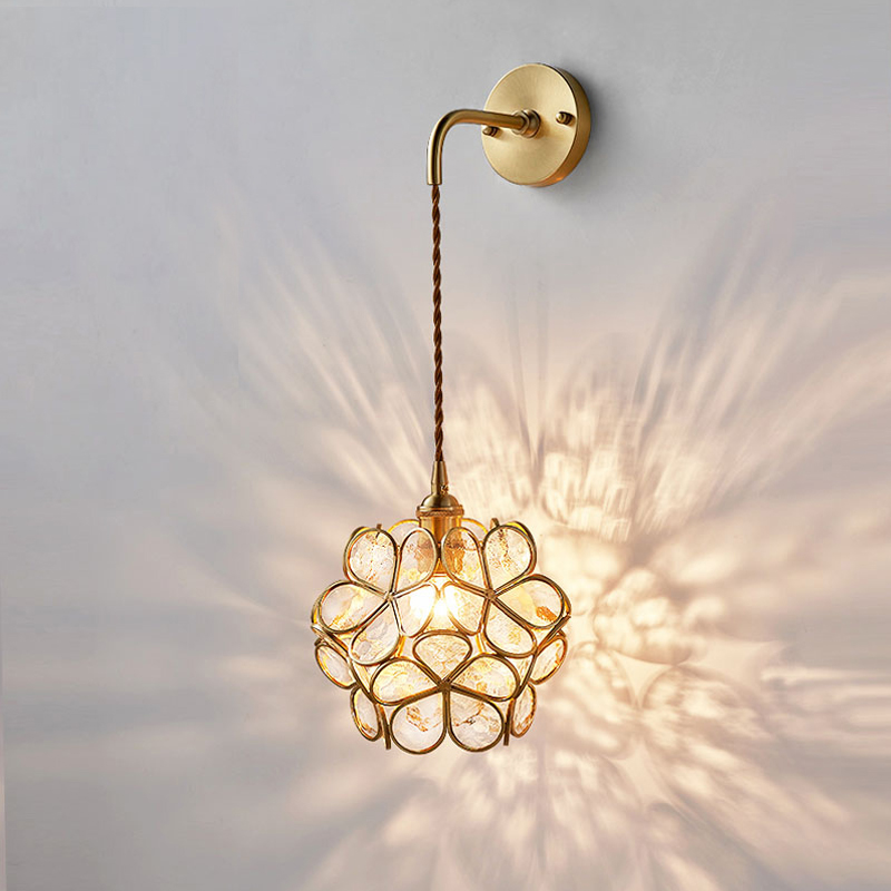 Nordic bedside wall lamp for minimalist living rooms and hotel bars