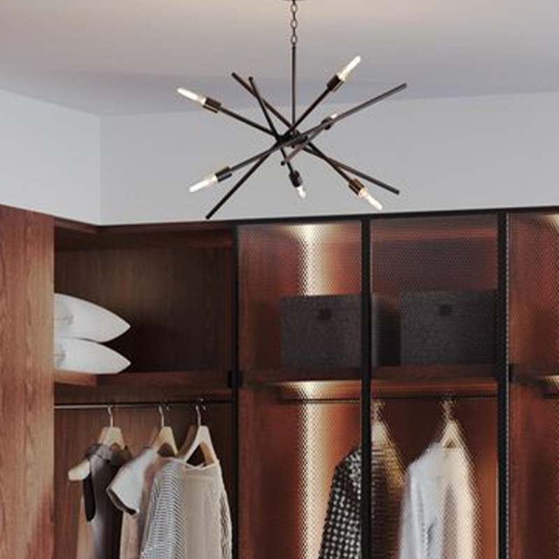 Nordic retro pendant lamp with adjustable length ceiling fixture Z-P400108