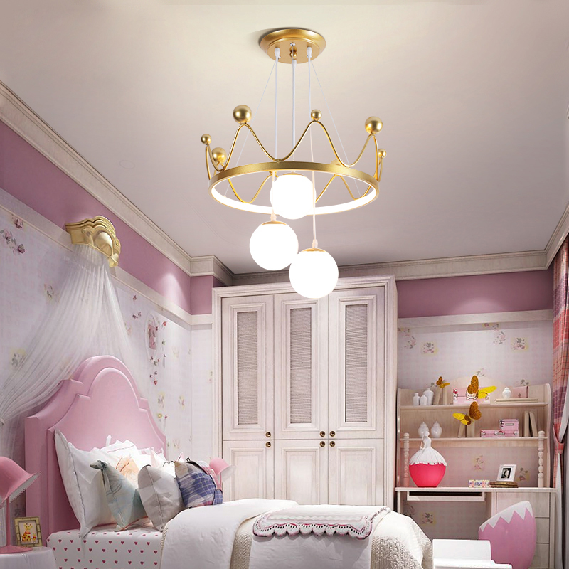 Nordic-inspired LED pendant light for modern dining and living rooms, stylish bedroom decor with a creative net red hanging design