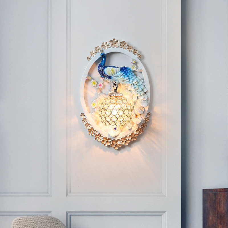 Nordic-inspired LED wall lamp for creative living room and bedroom lighting, ideal as a stylish sconce or bedside accent light
