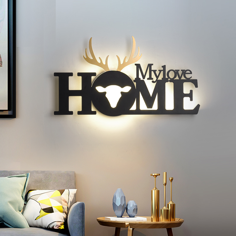 Nordic-inspired LED wall lamps for modern home decor in living rooms, bedrooms, and restaurants