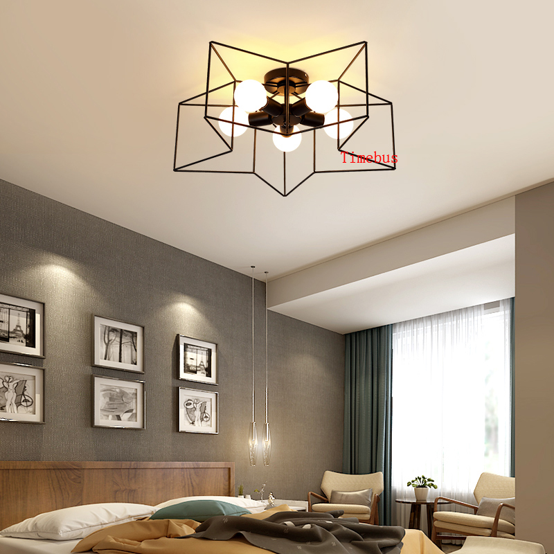 Nordic-inspired modern LED ceiling lights for creative spaces like living rooms, studies, kids' rooms, restaurants and libraries