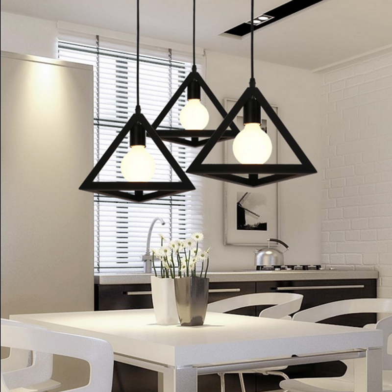 Nordic-inspired modern minimalist pendant light for restaurants, hotels, and creative loft spaces with industrial iron bar design, ideal for coffee shops and stylish desk lighting featuring a uniqu...