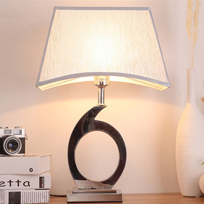 Nordic-style E27 decorative iron lamp for living room, bedroom, or study desk with minimalist personality design