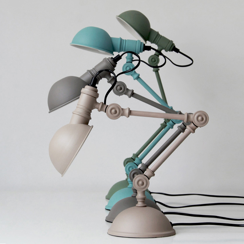 Nordic-style LED bedside and desk lamps for bedrooms, offices, and dorms, ideal for reading and studying