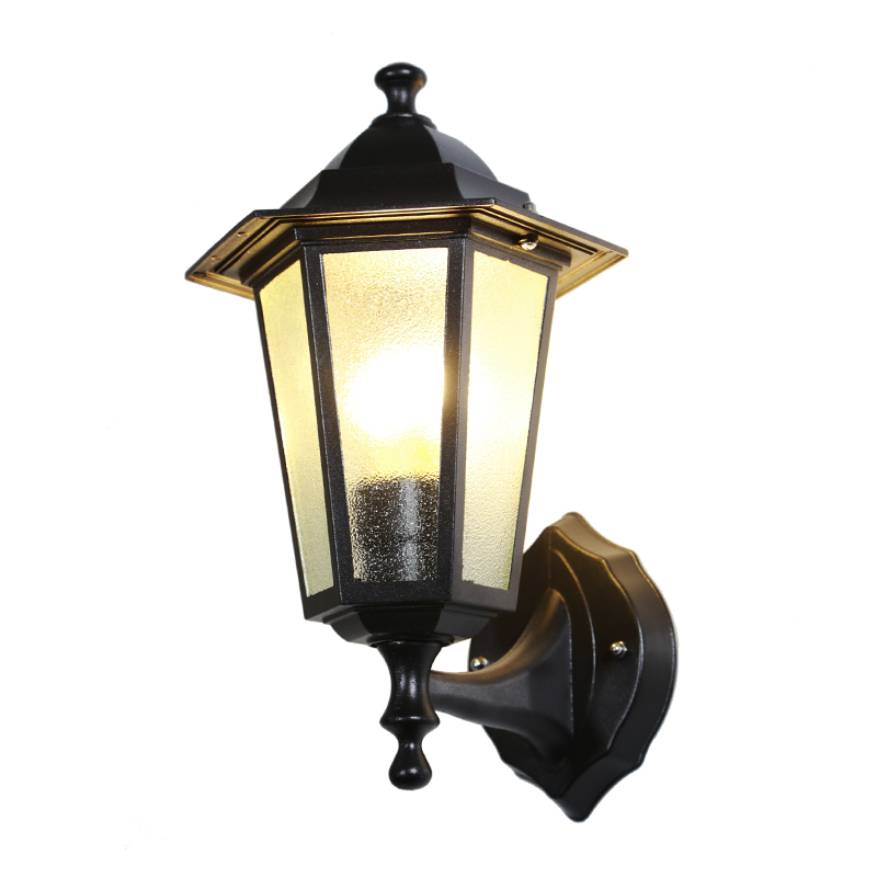 Outdoor LED wall lighting with IP65 waterproof rating for gardens and patios